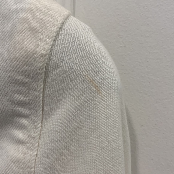 RTA White Jean Jacket Size S - Picture 10 of 11